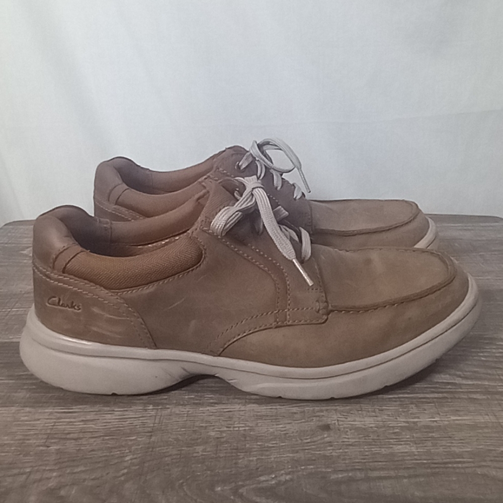 Clarks Mens Bradley Vibe Oxford Shoes Size 12M